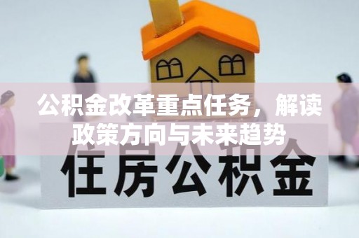哈巴河公积金改革重点任务，解读政策方向与未来趋势