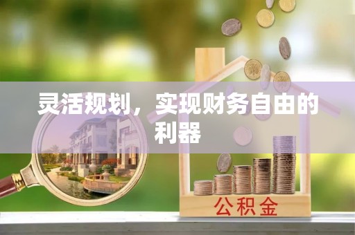 哈巴河灵活规划，实现财务自由的利器