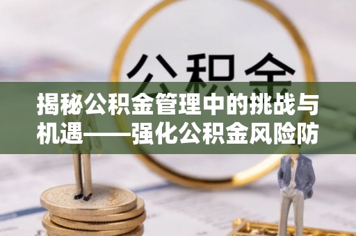 哈巴河揭秘公积金管理中的挑战与机遇——强化公积金风险防控的多维策略