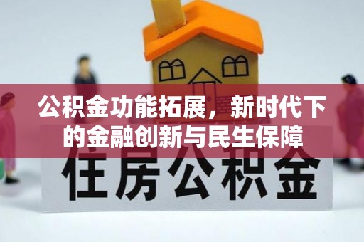 哈巴河公积金功能拓展，新时代下的金融创新与民生保障