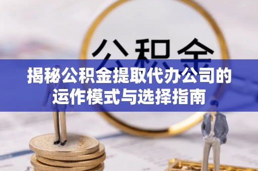 哈巴河揭秘公积金提取代办公司的运作模式与选择指南