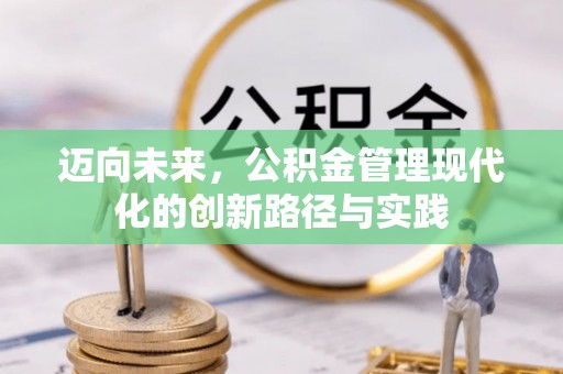 哈巴河迈向未来，公积金管理现代化的创新路径与实践