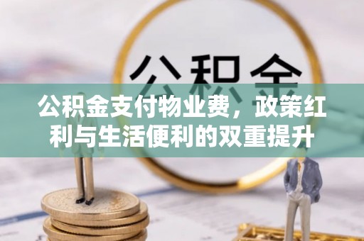 哈巴河公积金支付物业费，政策红利与生活便利的双重提升