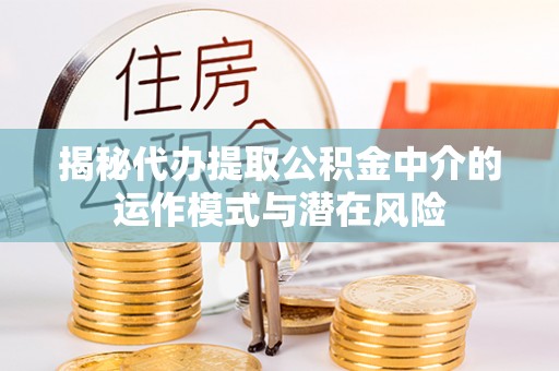 哈巴河揭秘代办提取公积金中介的运作模式与潜在风险