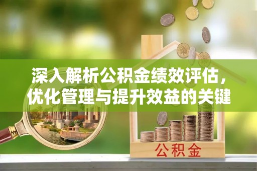 哈巴河深入解析公积金绩效评估，优化管理与提升效益的关键路径