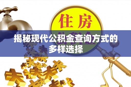 哈巴河揭秘现代公积金查询方式的多样选择