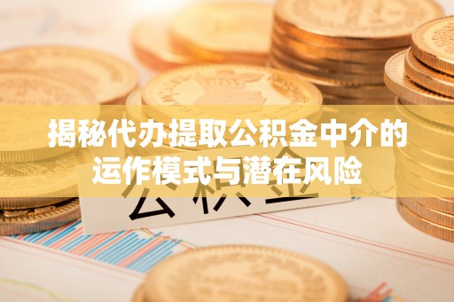 哈巴河揭秘代办提取公积金中介的运作模式与潜在风险