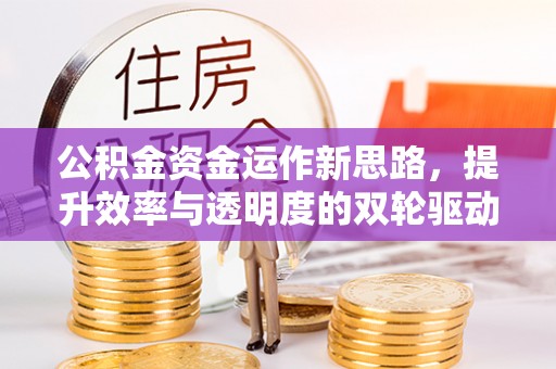 哈巴河公积金资金运作新思路，提升效率与透明度的双轮驱动