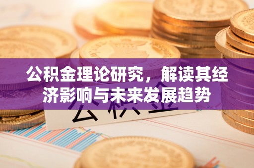 哈巴河公积金理论研究，解读其经济影响与未来发展趋势