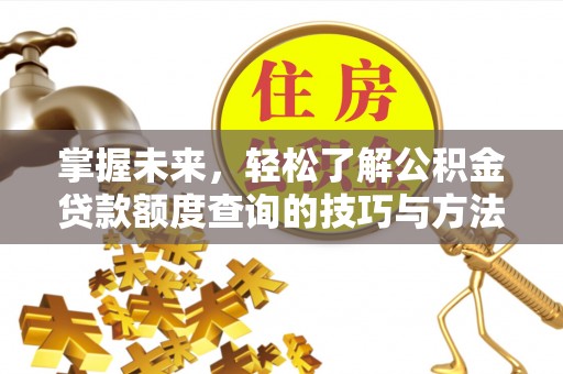 哈巴河掌握未来，轻松了解公积金贷款额度查询的技巧与方法