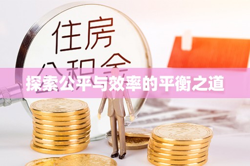 哈巴河探索公平与效率的平衡之道