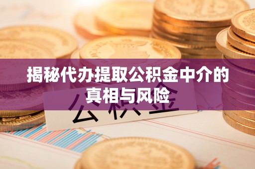 哈巴河揭秘代办提取公积金中介的真相与风险