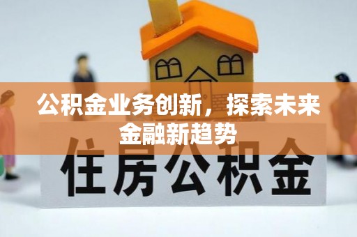 哈巴河公积金业务创新，探索未来金融新趋势