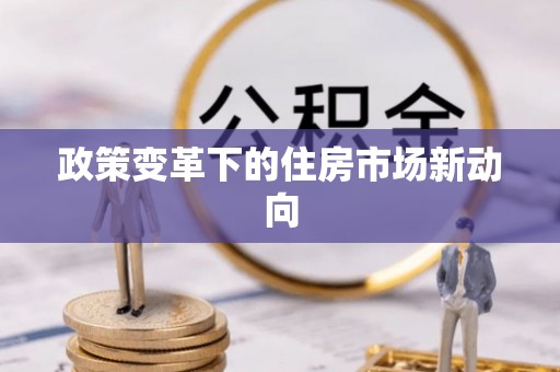 哈巴河政策变革下的住房市场新动向