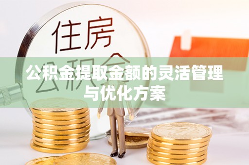 哈巴河公积金提取金额的灵活管理与优化方案