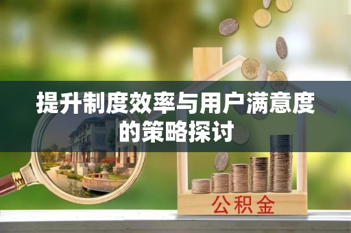 哈巴河提升制度效率与用户满意度的策略探讨